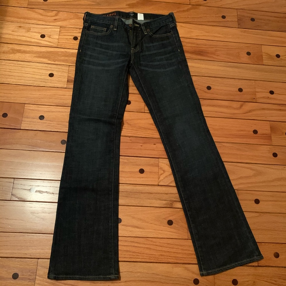NWOT JCrew Hipslung Jeans
